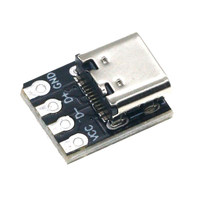 Papan Uji Soket Wanita Tipe C Penyisipan Dua Sisi yang Dapat Dibalik USB31 16P hingga 254 Adaptor Daya Arus Tinggi