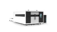 Découpeuse laser à fibre 6KW 3015 avec table d'échange automatique et système de collecte des poussières par cloisonnement pour la découpe de métaux