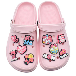 Adornos Personalizados para Zapatos del Día <span class=keywords><strong>de</strong></span> <span class=keywords><strong>la</strong></span> Madre con Corazón Rosa y Letras <span class=keywords><strong>de</strong></span> Mamá, Dulces Broches para Zapatos, Regalos y Decoraciones para <span class=keywords><strong>la</strong></span> Mejor Mamá - Product Image 2