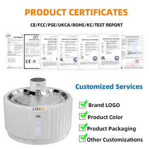 Dispenser air hewan otomatis pintar, mangkuk minum dengan Sensor inframerah, air mancur kucing terbaik, dioperasikan baterai untuk kucing - Product Image 6