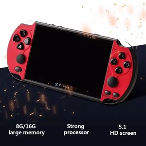 เครื่องเล่นเกมพกพา X X7 หน้าจอ HD TFT ในตัวพร้อมเกมย้อนยุค กล้องถ่ายรูป ช่องต่อ AV เครื่องเล่นวิดีโอเกมพกพา MP3 ขนาด 4.3 นิ้ว - Product Image 3