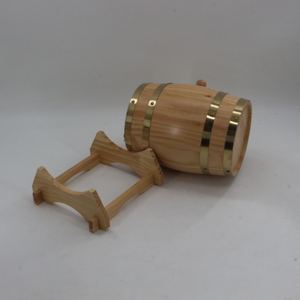 수제 미니 오크 배럴 위스키 와인 단단한 나무 와인 배럴 제조업체 바 레스토랑 작은 와인 배럴 - Product Image 5