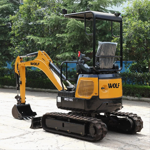 भेड़िया 1.6टन थोक कुबोटा d722 10.4kw 3 सिलेंडर भेड़िया मिनी डिगर क्रॉलर खुदाई के साथ बिक्री के लिए ई मिनी खुदाई के साथ - Product Image 3