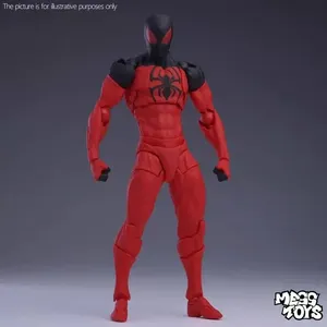 EN STOCK Figura de acción de <span class=keywords><strong>Spider</strong></span>-Man: Black Suit, Symbiote Vecino, <span class=keywords><strong>Scarlet</strong></span> <span class=keywords><strong>Spider</strong></span>, Kaine Parker, Black Red <span class=keywords><strong>Spider</strong></span> - Product Image 3