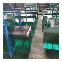 Panneau de verre trempé thermocuit avec test EN14179 au sulfure de nickel pour mur-rideau de façade structurelle, taille personnalisée, usine chinoise