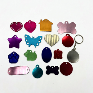 2023 Hot Seller Luxury Stainless Steel Personalized Dog <b>Tags</b> Anti-lost <b>ID</b> Card with Sustainable Design - Product Image 1