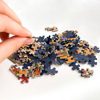 Tapis de puzzle enroulable avec ingrédients naturels, kit de colle pour puzzles de 1000 et 500 pièces, tapis antidérapant pour puzzle