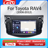 Estéreo para Auto Android 15 de 7 Pulgadas para Toyota RAV4 2006-2012, Pantalla Táctil HD, Navegación, Android Auto Inalámbrico, Cámara de Reversa, Reproductor Multimedia