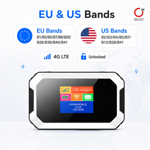 OEM Manufacturer MT80 Portable 4G LTE WiFi <b>Router</b> 150Mbps <b>Mobile</b> Hotspot With SIM Slot High Gain External Antenna Pocket Compreh - Product Image 3