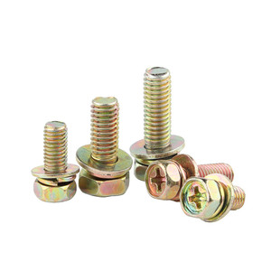 Vis à six pans creux extérieurs en acier inoxydable 304 18-8, combinaison de trois vis M3 M5 M6, boulon M4 x 12 mm - Product Image 4