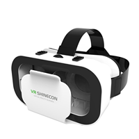 Casque de réalité virtuelle 3D G05A pour smartphone de 4,7 à 6,0 pouces – Lunettes VR en carton – Nouveaux casques VR cool