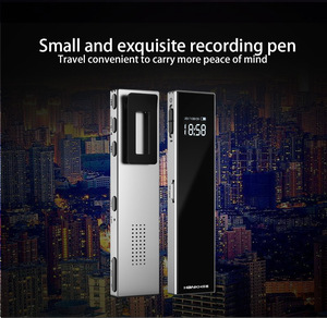 Hbnkh Xách Tay Bút Âm Thanh Bằng Giọng Nói Ghi Âm <span class=keywords><strong>Microphone</strong></span> Mặc Với Lặp Lại Bộ Nhớ Có Sẵn Ghi Âm Kỹ Thuật Số Bút Dictaphone - Product Image 3