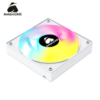 Ventilador AntarcChill OEM ODM de 120 mm de Alto Flujo de Aire, Alta Velocidad, Bajo Ruido, Refrigeración PWM para Sistemas de Chasis de PC