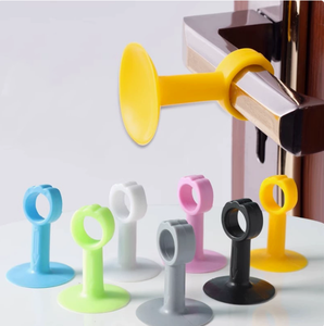 ซิลิโคนกันกระแทกแบบไม่เจาะรู ที่ดูดประตูห้องน้ำ - Product Image 1