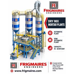 Planta Automática de Mortero Seco de 10 a 50 MT por Día para la Fabricación de Materiales de Construcción Industrial con Sistema de Mezcla Avanzado - Product Image 2