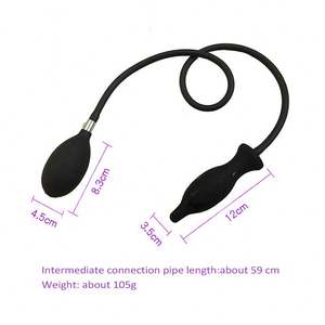 Analdilator <span class=keywords><strong>Dildo</strong></span> Pumpe Analsexspielzeug Frauen Männer Homosexuelle aufblasbarer Po-Splug Vibrator riesige Prostata-Massage - Product Image 6