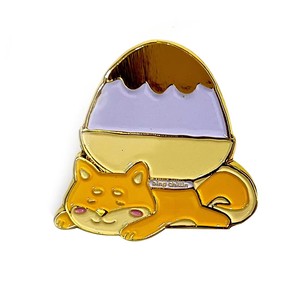 Broche en métal moderne de qualité supérieure, motif animal de dessin animé, design adorable, épingles en émail dur pour chien mignon - Product Image 2