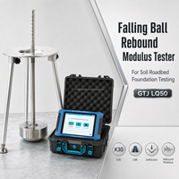 Testeur de module de rebondissement par chute de bille, analyseur portable de rigidité des sous-sols pour l'inspection des fondations en argile et gravier