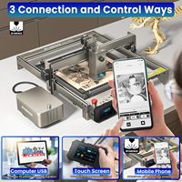 Machine de gravure laser Atomstack S20 X20 A20 Pro 20W, découpeuse laser DIY avec interrupteur de fin de course et application hors ligne pour le bois, le métal et l'acrylique