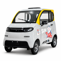 Véhicule de Mobilité Électrique Quatre Roues Haute Qualité pour Adultes, Entièrement Fermé, Moteur Brushless à Énergie Nouvelle, Autonomie Supérieure à 700 km