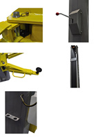 Elevador de Autos de 2 Postes Rotatorio de 10000 Lb, Elevador de Vehículos de 2 Postes de 240V, Elevador de Automóviles con Estructura de Pórtico