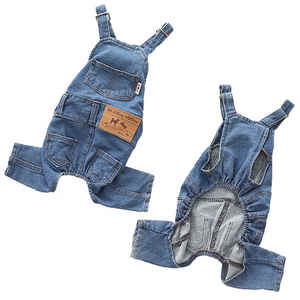 אופנה חיית מחמד בגדי כלב מכנסיים כלבלב ג 'ינס כולל ג' ינס מכנסי ג 'ינס XS-2XL כלבים בינוניים - Product Image 1