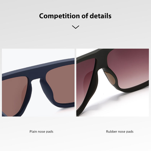 Lunettes de <span class=keywords><strong>soleil</strong></span> sport polarisées multicolores avec monture TR90 surdimensionnée pour hommes et femmes, idéales pour la course, la pêche et le cyclisme en extérieur - Product Image 4