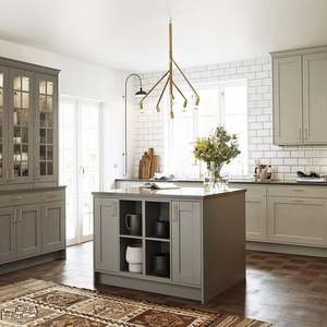 Tiroir de cuisine en bois exquis européen, personnalisé, en métal, avec tout type d'accessoire, tiroir coulissant, rangement - Product Image 1