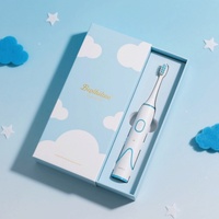 Nouvelle Tendance 2025 : Brosse à Dents Électrique Souple Haut de Gamme pour Adultes et Enfants avec Logo Personnalisé et Embossage, Emballage Rigide en Éponge