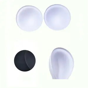 High quality round thickness sponge bra pads foam bra cups for sports wear
