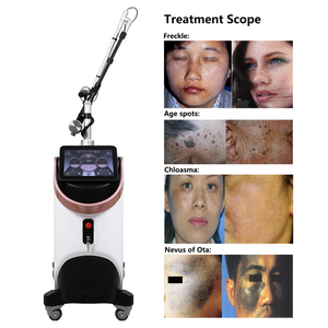 Machine de beauté laser picoseconde verticale multifonctionnelle avec écran tactile couleur de 12,1 pouces et taille de spot réglable de 2 à 10 mm pour spa de beauté - Product Image 2