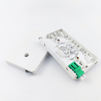Chine prix d'usine LC APC plaque frontale en plastique 2 cœurs câble à fibre optique réseau FTTH intérieur optimal utilisé prise de connecteur SC