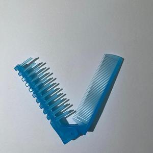 Peigne pliant en plastique en forme de U multifonction pour la maison et les voyages - Product Image 2