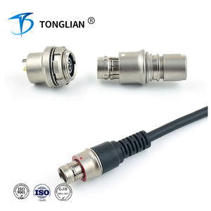 TT FX série 0F 1F 2F 3F 2 4 6 <span class=keywords><strong>8</strong></span> 12 24 32 64 broches personnalisé IP68 mâle femelle connecteur push-pull prise fabricant d'usine - Product Image 3