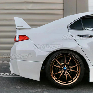 ดีไซน์ใหม่สำหรับสปอยเลอร์ Honda Accord ปี 2008 - 2013 รุ่น FD2 สีดำเงาขาว คุณภาพสูง สปอยเลอร์หลัง - Product Image 4