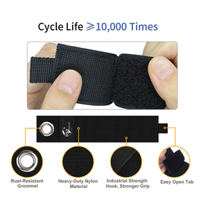 Cinghia di Fissaggio in Nylon Resistente, Riutilizzabile e Regolabile con Chiusura a Strappo - Product Image 6