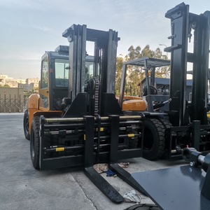 Hifoune carretilla elevadora grande 30 Ton 33 Ton carretilla elevadora diesel para la venta - Product Image 3