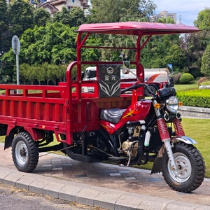 รถสามล้อบรรทุกคุณภาพสูง ขายดี พร้อมหลังคา ฟังก์ชั่นยกเทสินค้าอัตโนมัติ ใช้เชื้อเพลิง กล่องบรรทุกขนาดใหญ่ รถขนส่งสามล้อ - Product Image 2
