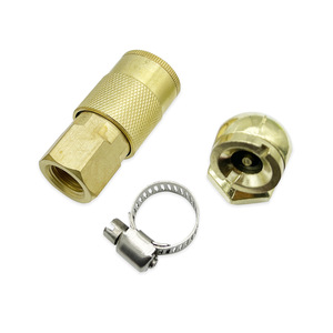 You 13 Pc Air Compressor Fittings Kit 14NPT Brass Quick Connect Pneumatic Tool Accessories - Product Image 4