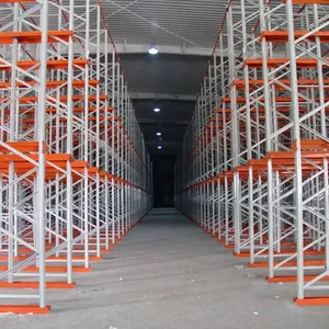 Magazzino industriale scaffale scaffale drive-in pallet rack magazzino drive in racking