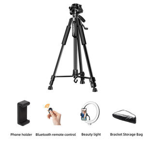 Trépied 1,8 m <span class=keywords><strong>pour</strong></span> appareil photo reflex numérique à <span class=keywords><strong>objectif</strong></span> unique, support de téléphone portable <span class=keywords><strong>pour</strong></span> diffusion en direct, photographie sur le sol - Product Image 1