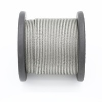 Câble métallique en acier inoxydable 304 1*7 7*7 1*19 enduit de PVC