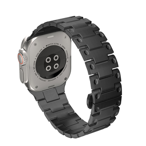 Apple Watch 용 나비 버클 걸쇠가 있는 교체 시계 밴드 금속 티타늄 시계 스트랩 49mm 45mm 44mm 42mm IWatch Ultra2 - Product Image 2