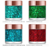 Gel pailleté caméléon de maquillage vente en gros Gel pailleté liquide pour ongles et yeux