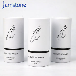 Wholesale Craft Cardboard <b>Tube</b> CMYK Printed Cylinder Box for 50ml Perfume Bottle Essential Oil <b>Paper</b> <b>Tube</b> Packaging - Product Image 1