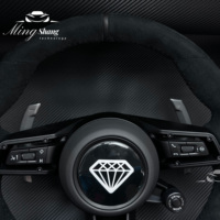 Volant en Alcantara pour Macan Cayenne Panamera Taycan 718 Cayman 991 992 911 911.2 Carrera GT2 GT2RS GT3 GT3RS GT3 RS GT4