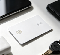 Tarjeta Inteligente RFID de PVC Personalizada, Segura y Encriptada, con Chip T5577, para Uso en Hoteles y Pagos, Resistente al Agua