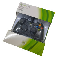 Vente directe - Manette de jeu filaire à vibration pour Xbox 360 - Boîte verte - Compatible PC