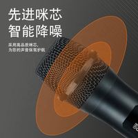 Microphone sans fil portable professionnel XTUGA XS4 à 4 canaux avec connecteur XLR, construction métallique pour karaoké KTV et chant à domicile