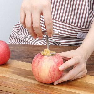 Stainless Steel Apple Pear Corer 2 Pieces Dishwasher <b>Safe</b> Kitchen <b>Tool</b> - Product Image 2
